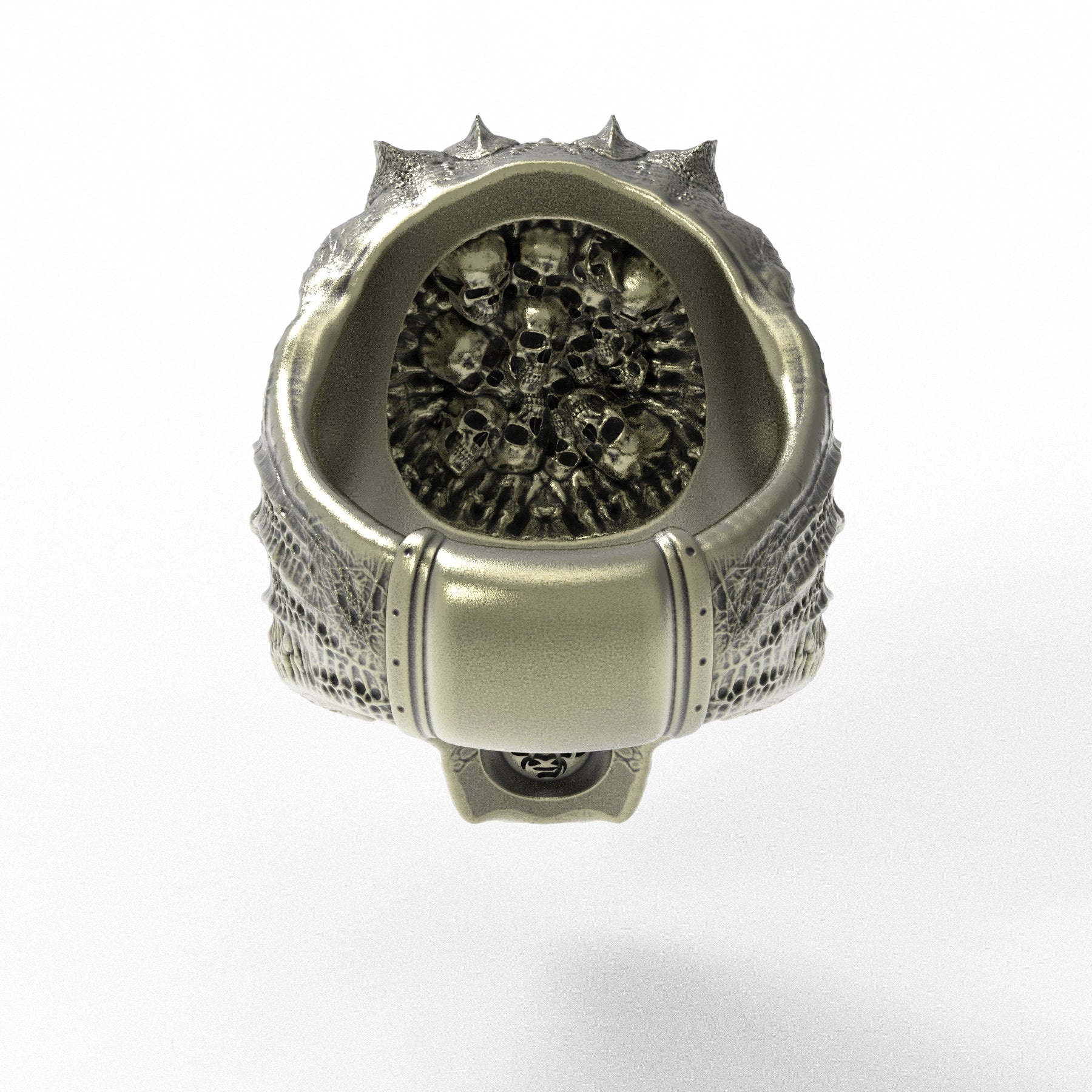 Brass Banshee Omen Ring - Image 3