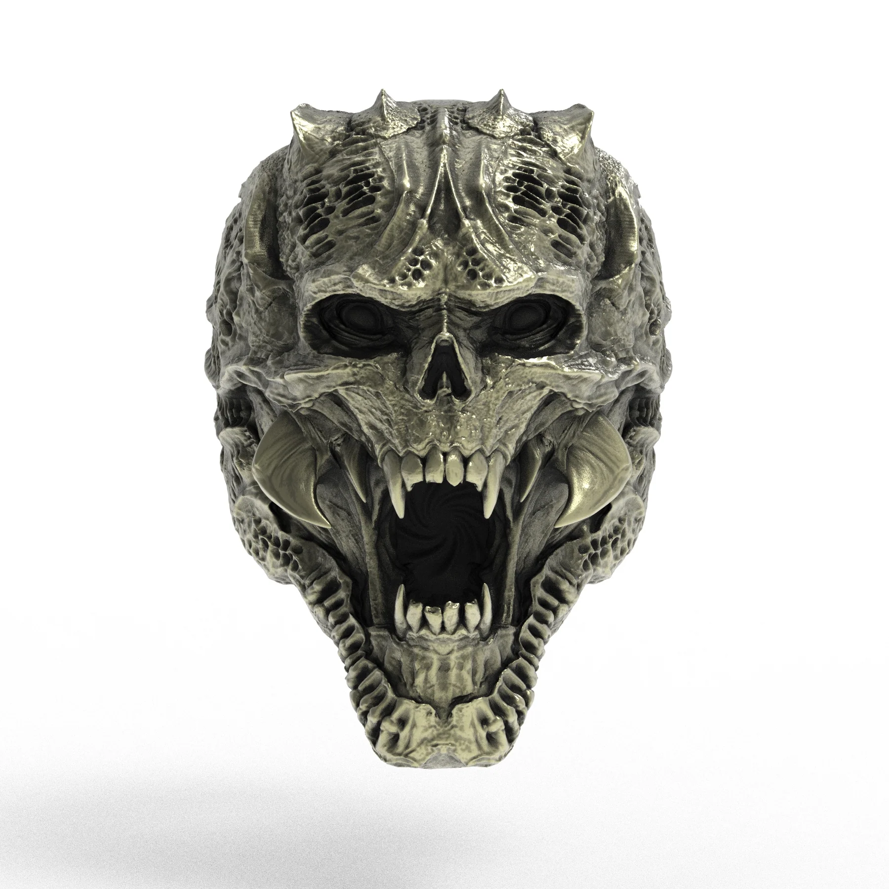 Brass Banshee Omen Ring - Image 4