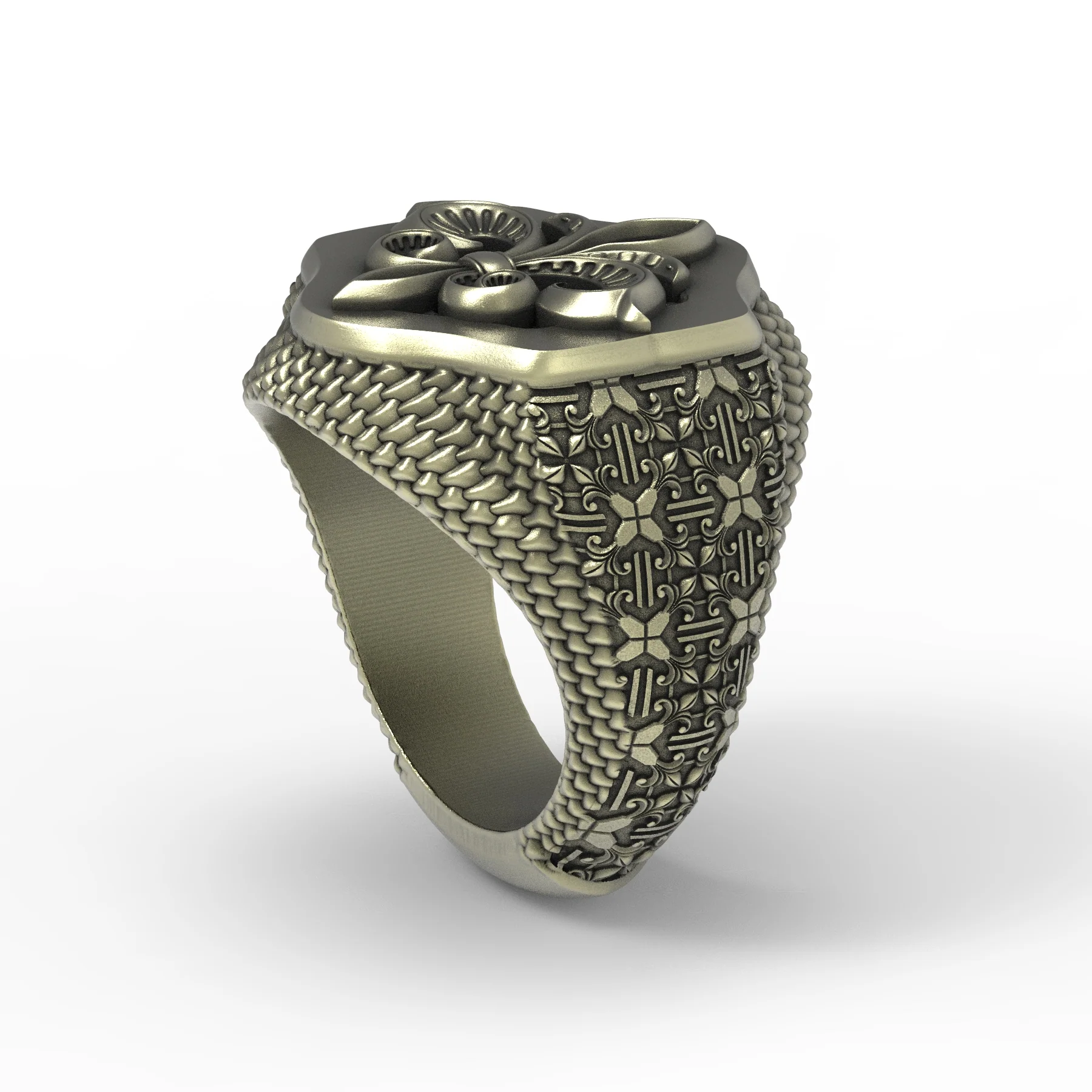 Brass Fleur De Lis - Image 3