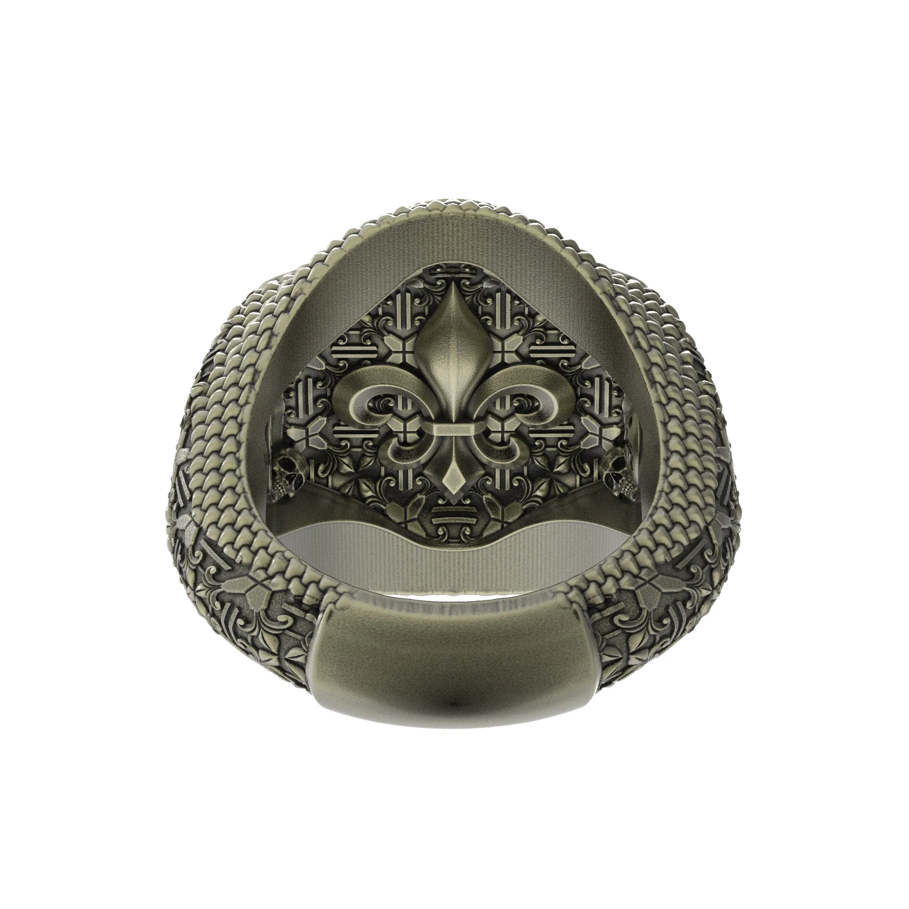 Brass Fleur De Lis - Image 4