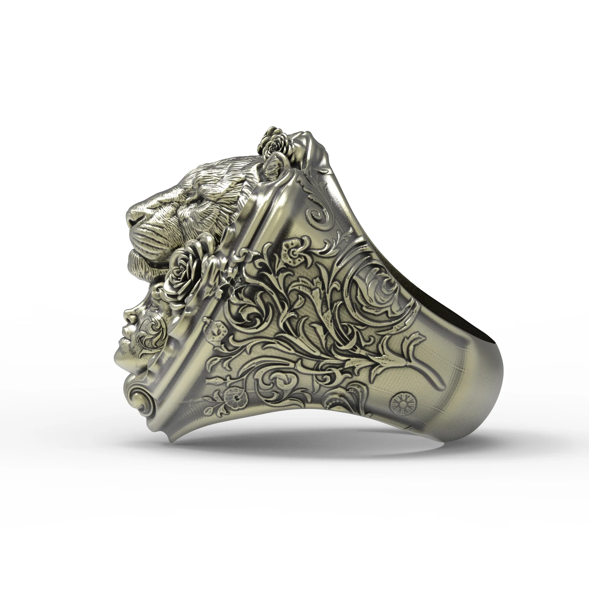 Brass Floral Tigress - Image 3