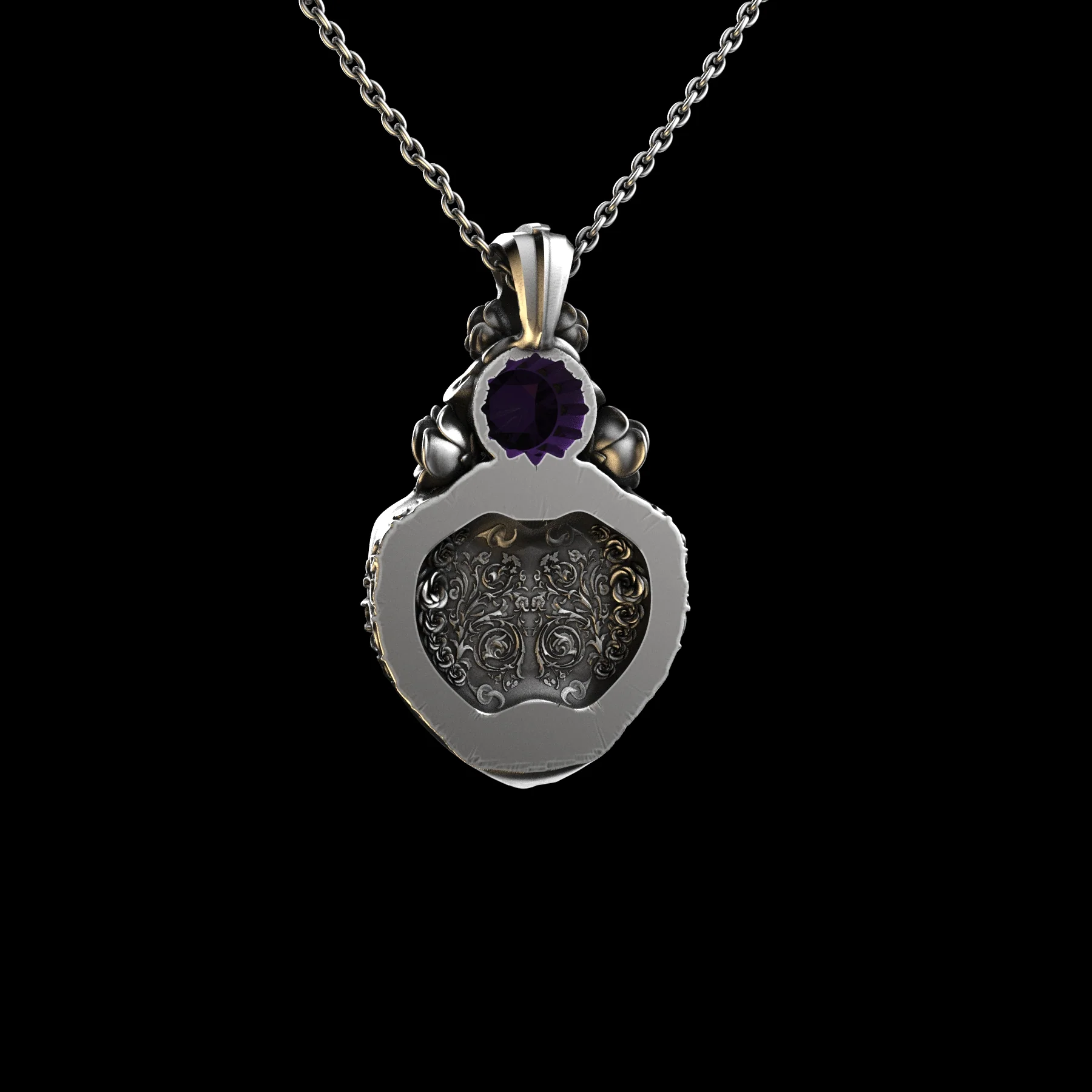 Floral Tigress Gemstone Pendants - Image 4