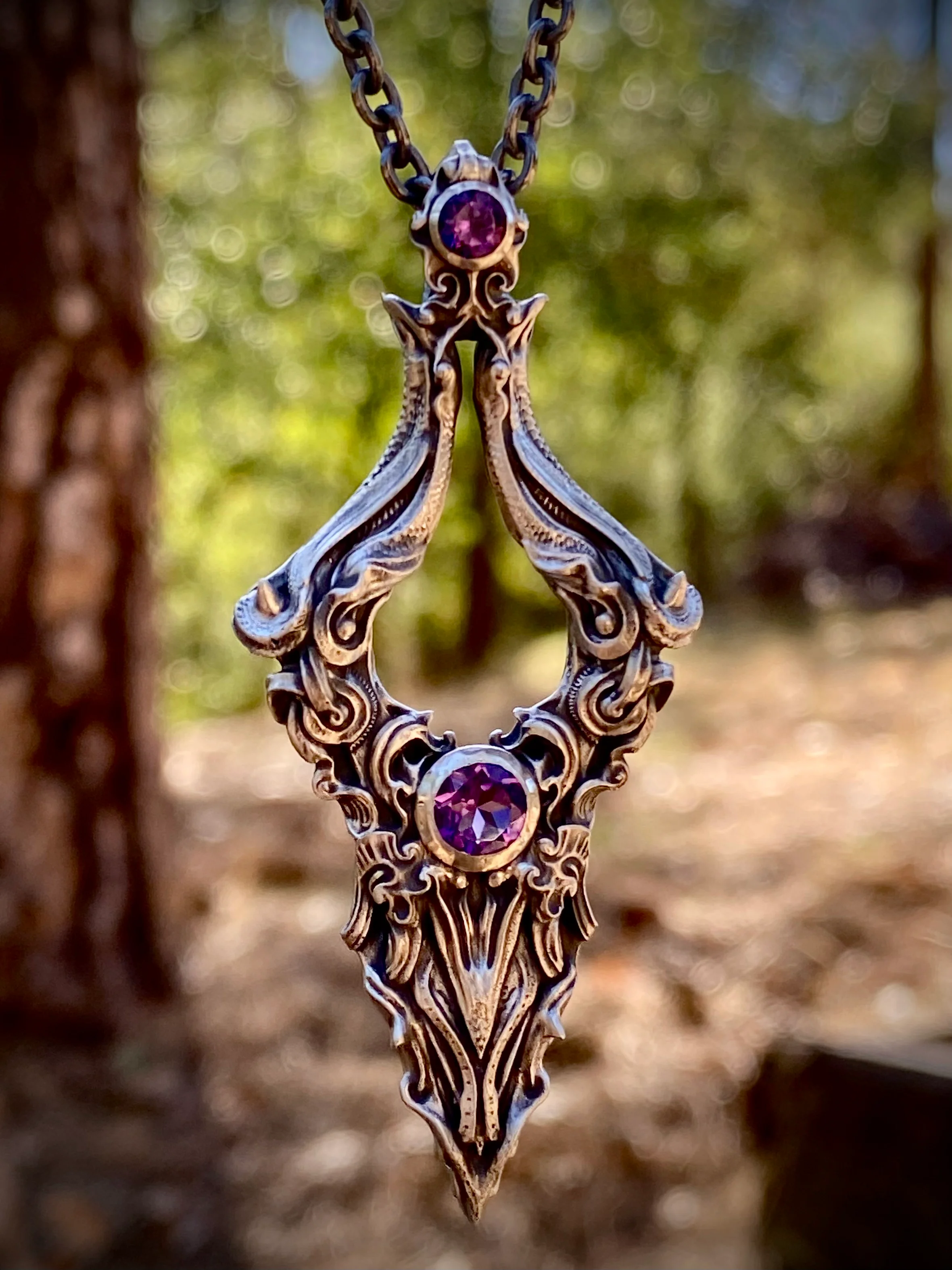Gemstone Victory Pendant Sterling - Image 4