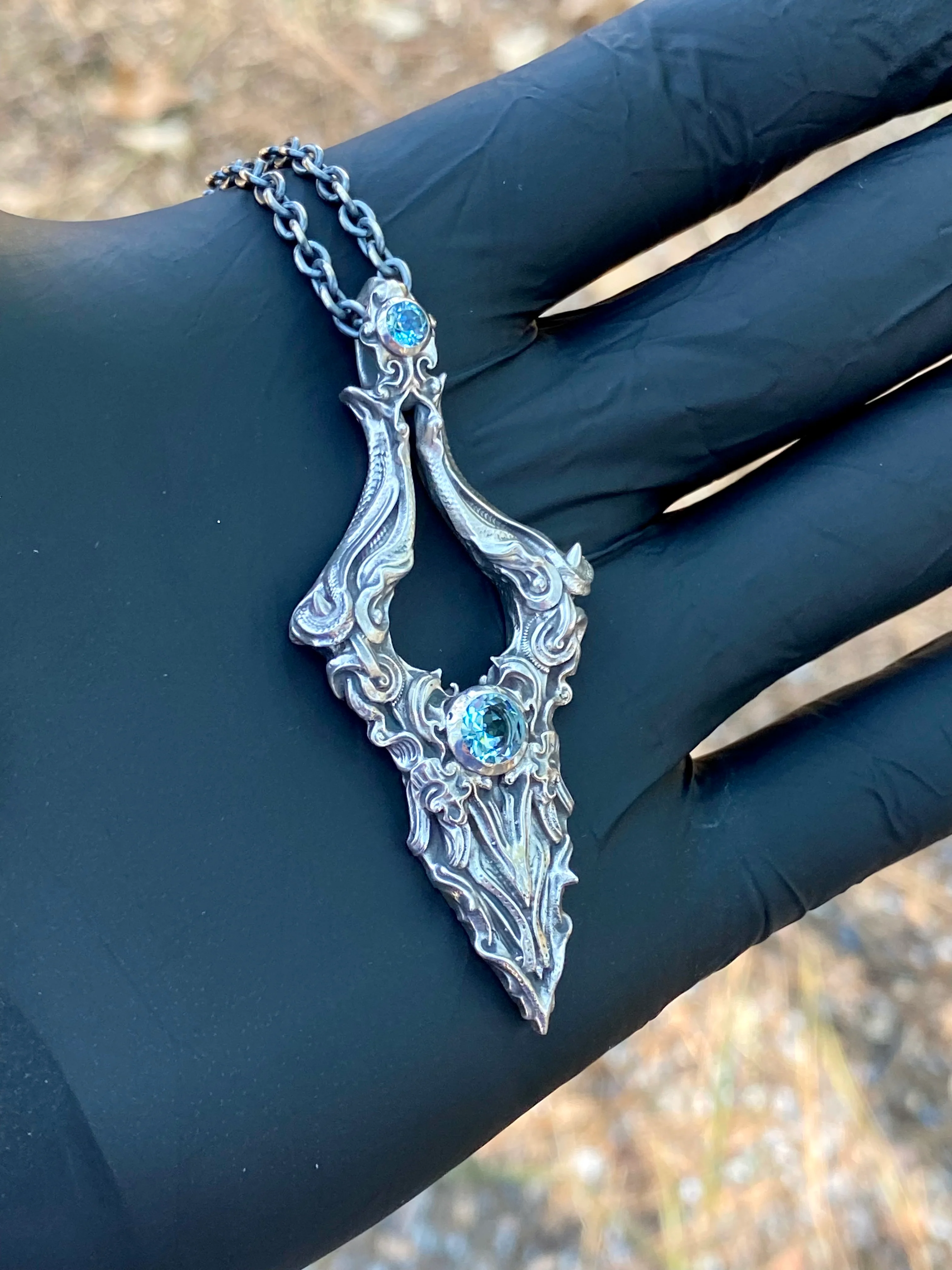 Gemstone Victory Pendant Sterling - Image 5