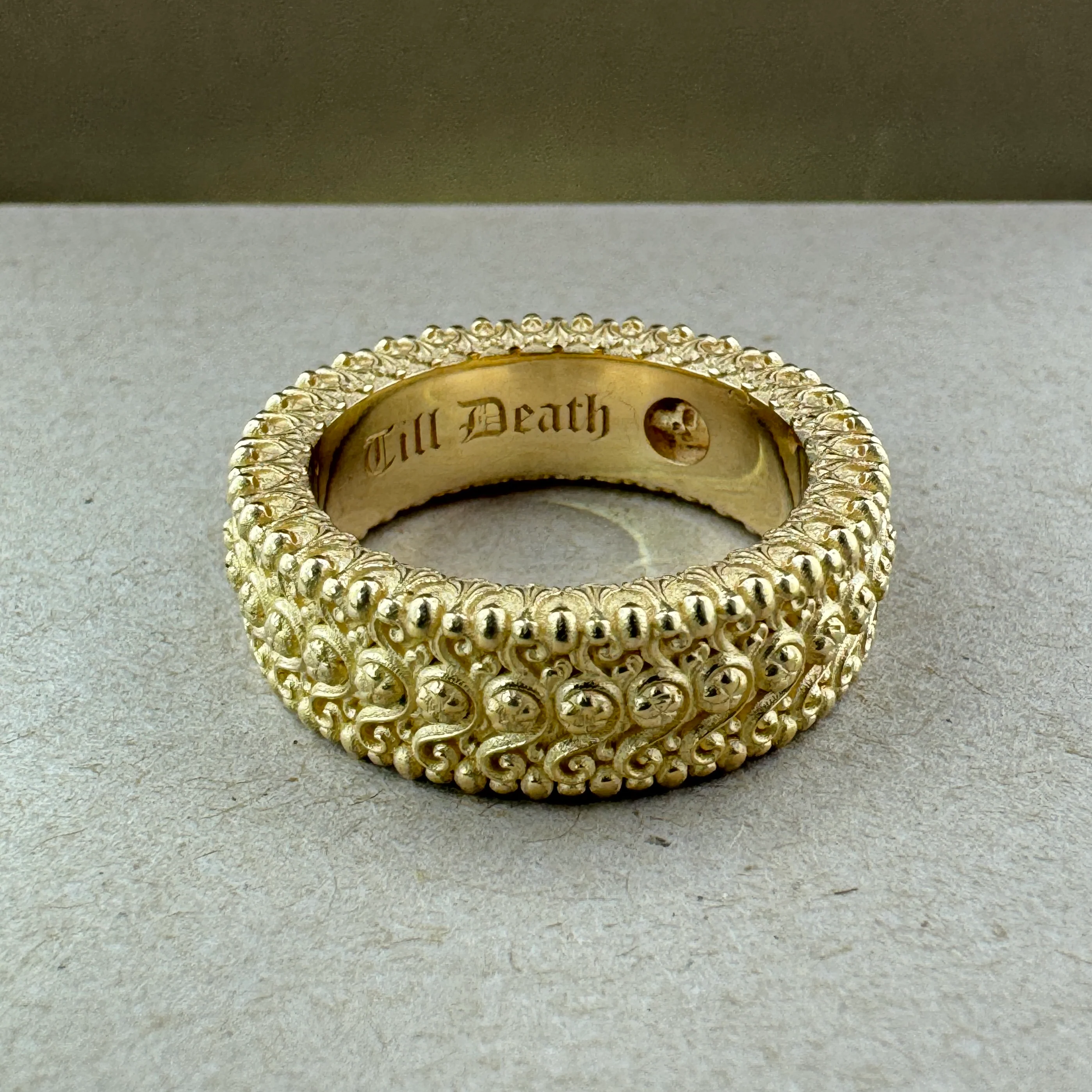 Gold Till Death Band - Image 4