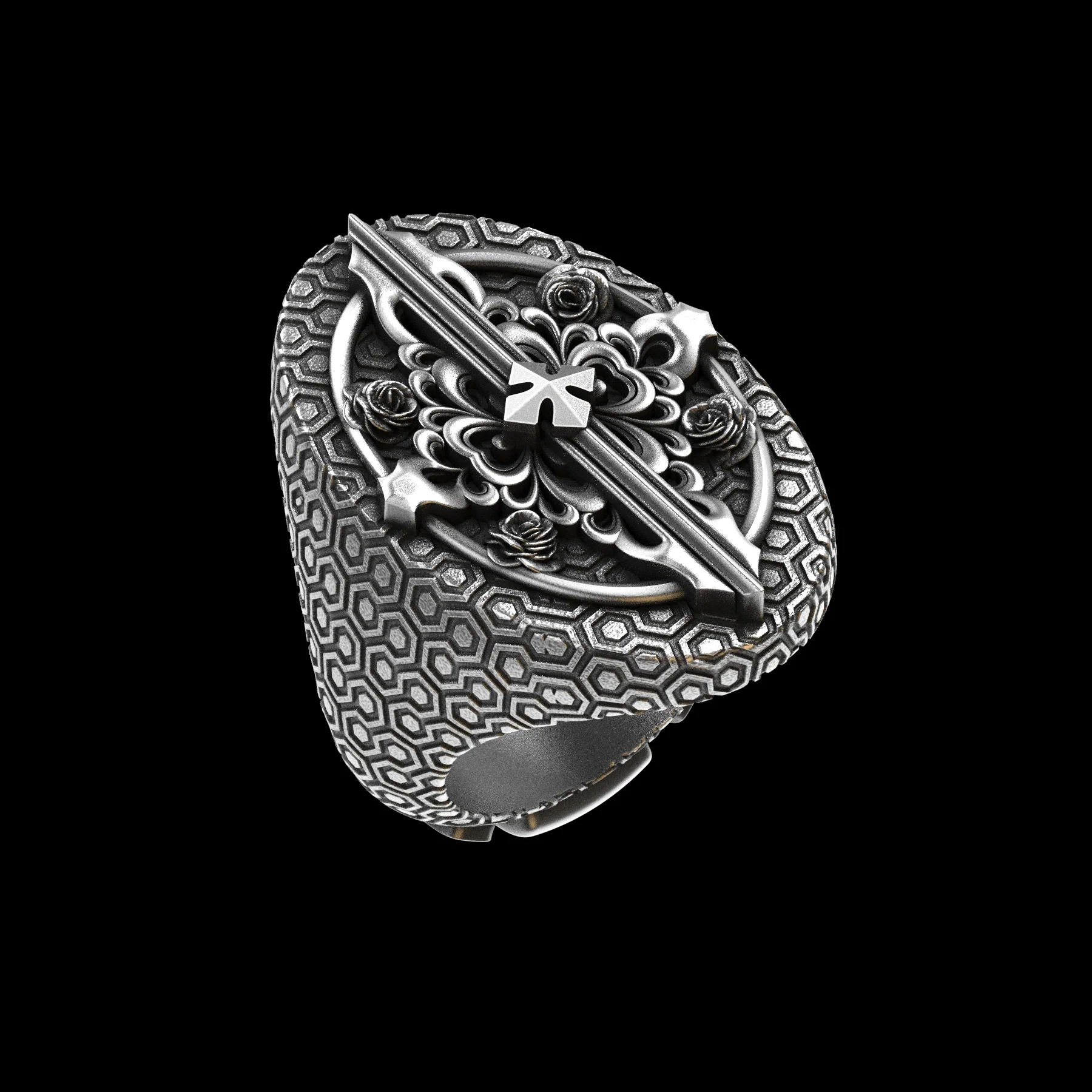 Gothic Rose Sterling Silver - Image 3