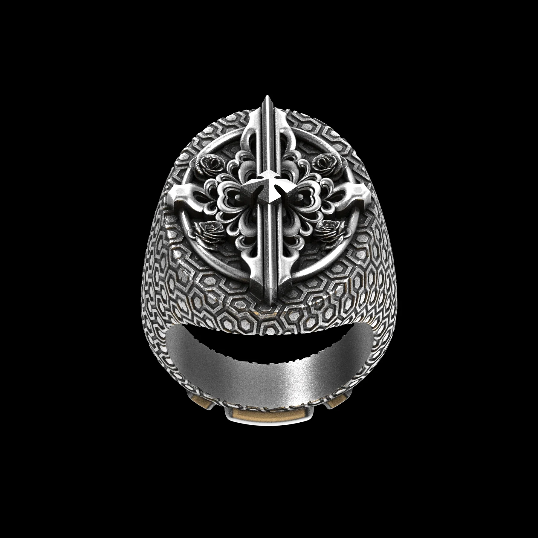 Gothic Rose Sterling Silver - Image 4