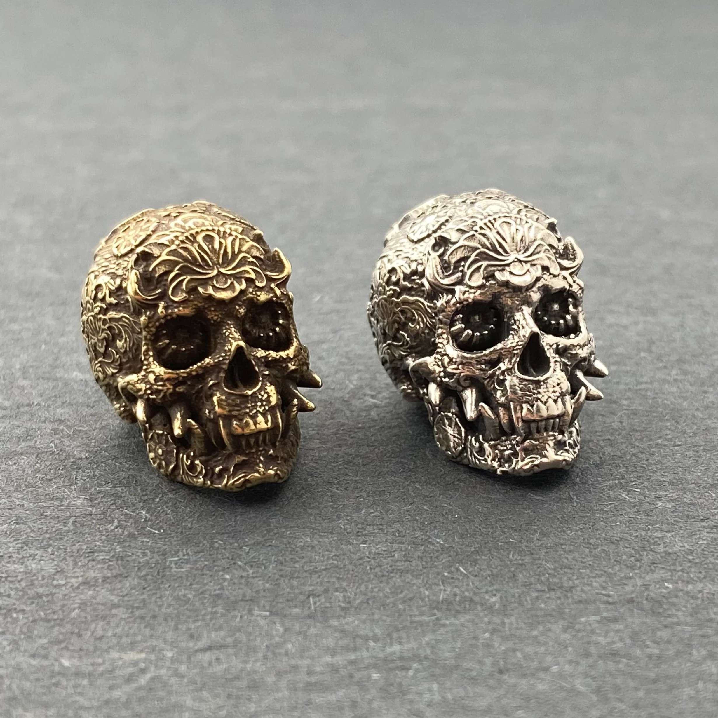 Lanyard Bead Oni Skull - Image 4