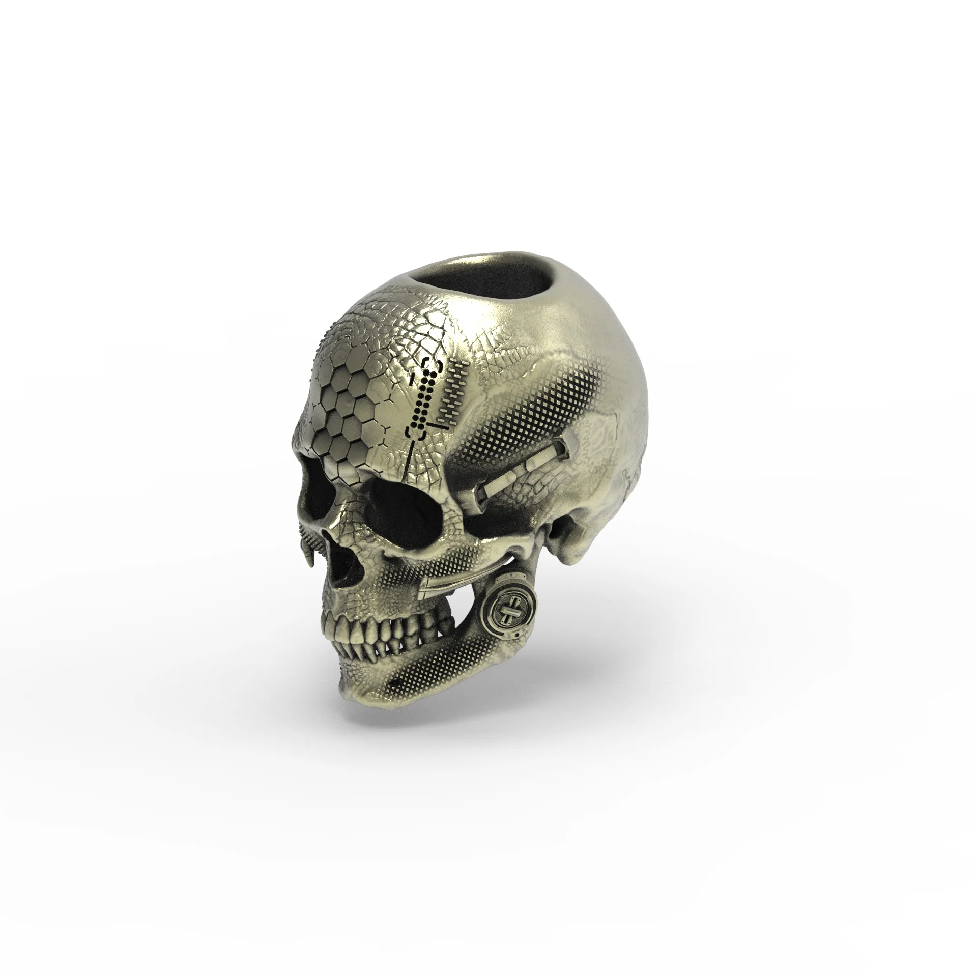 Lanyard Bead TechSkull.1 - Image 3