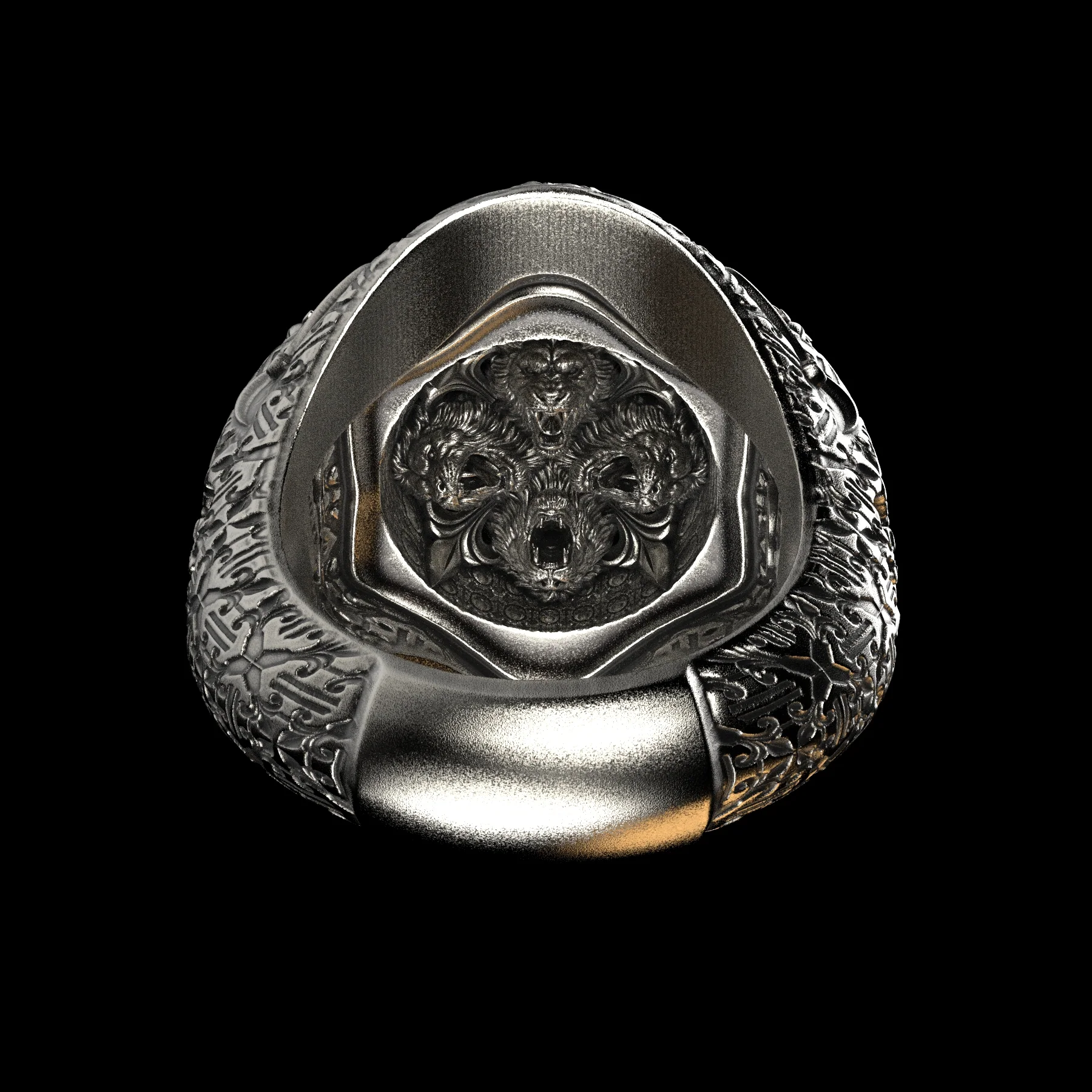 Sovereign Lion Sterling Silver On Hand - Image 3