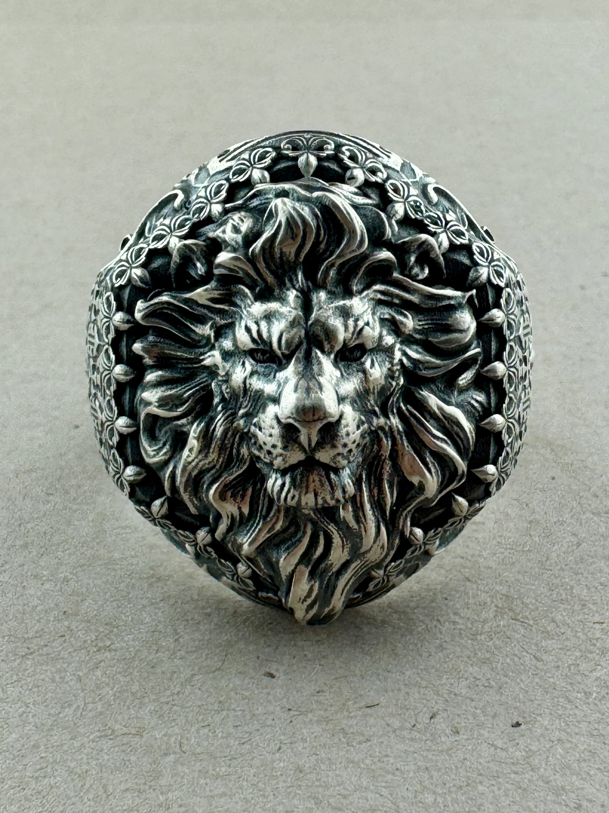 Sovereign Lion Sterling Silver On Hand - Image 4