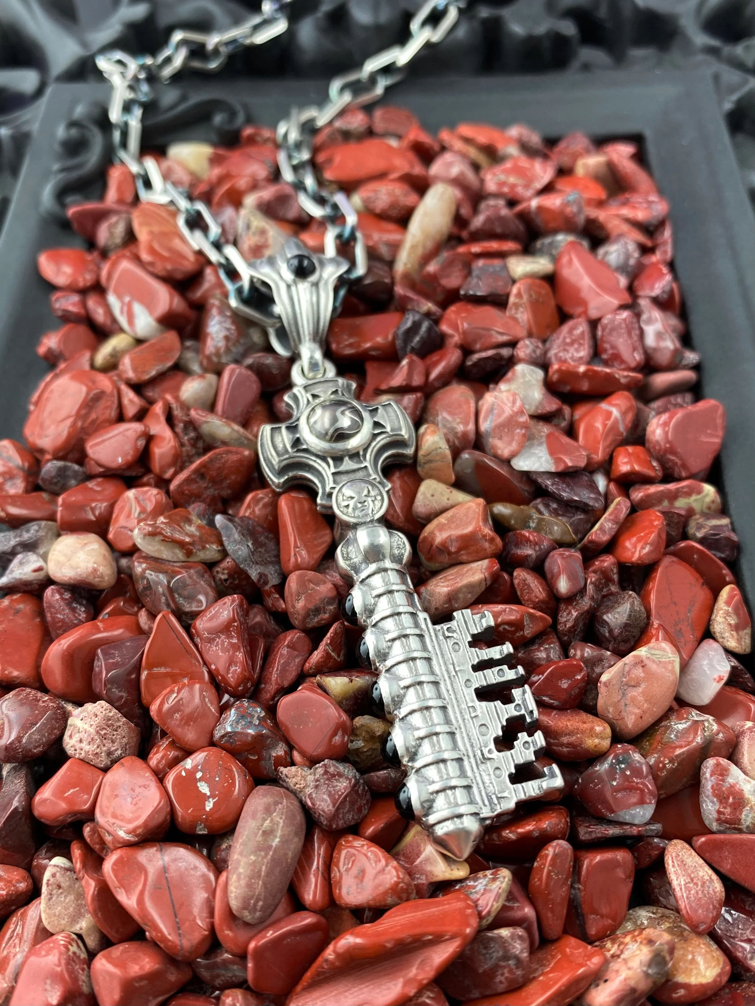 Philosophers Key Sterling Pendant - Image 5