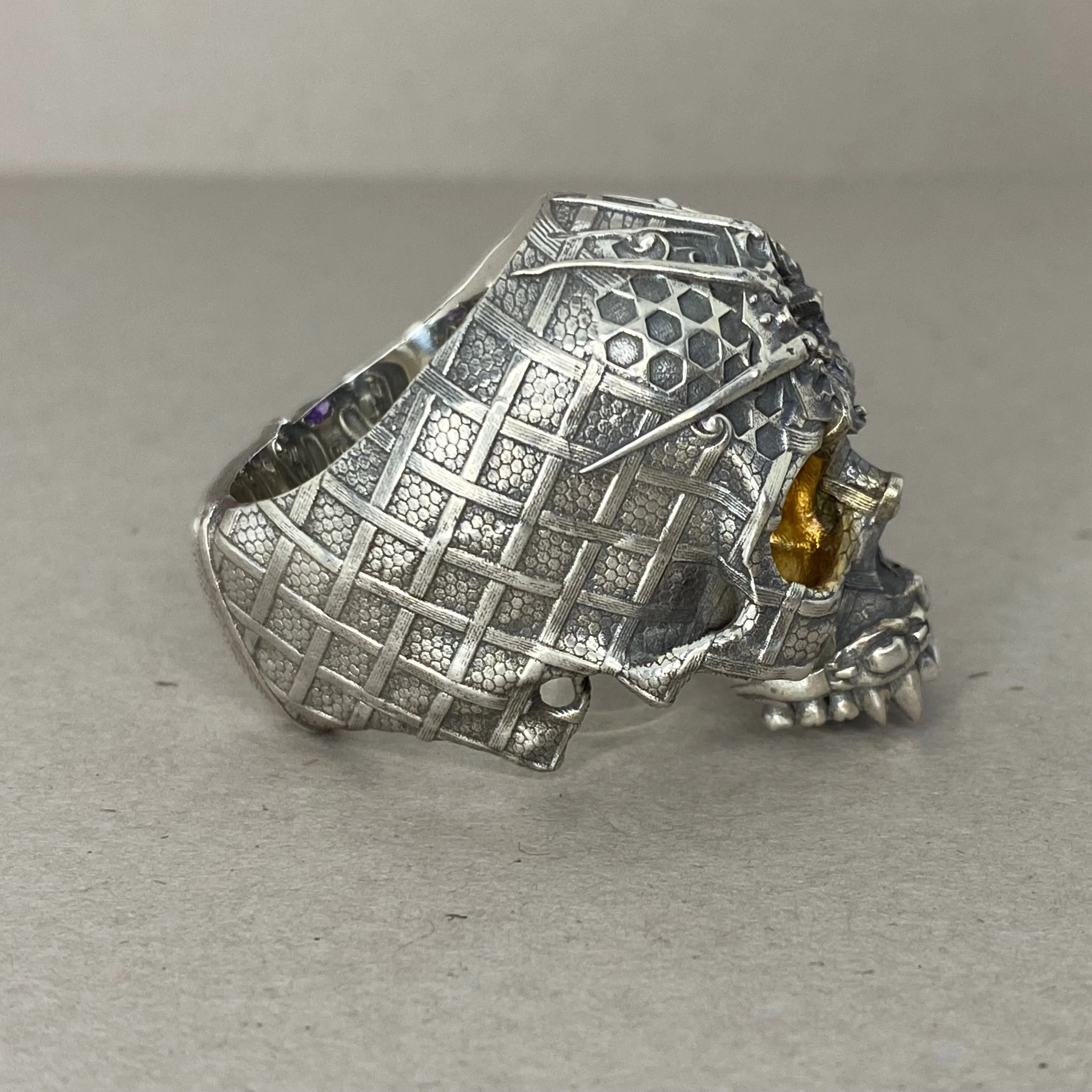 PsychedeliTech.4 Skull Ring - Image 7