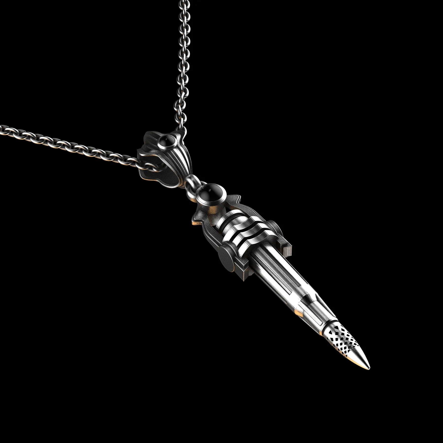 5.56 Silver Bullet Pendant - Image 4