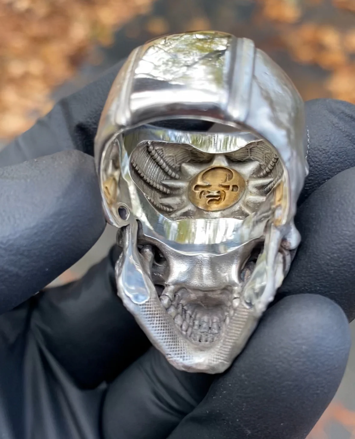 TechSkull.1 with Gold Detail - Image 4