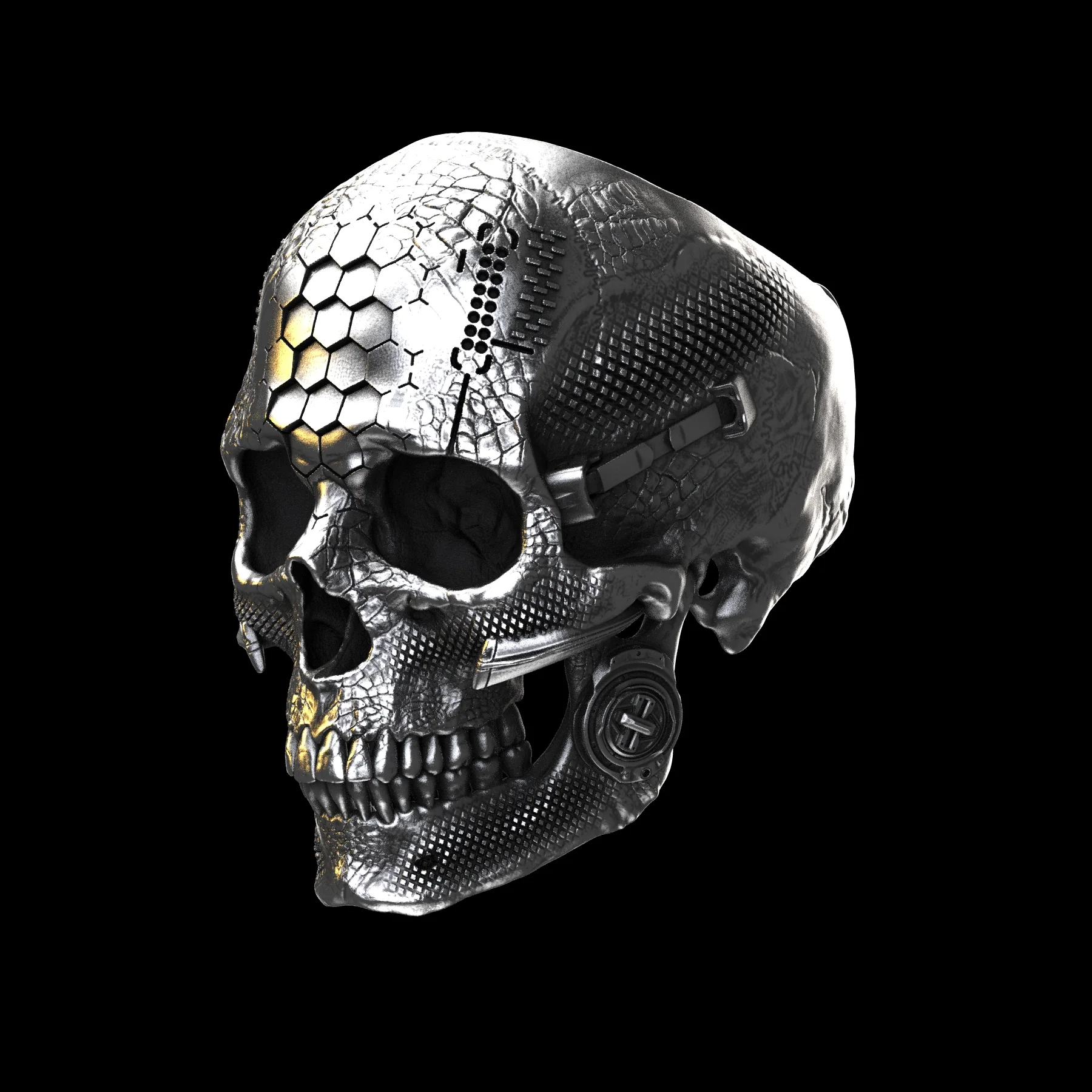 TechSkull.1 Sterling Silver - Image 3