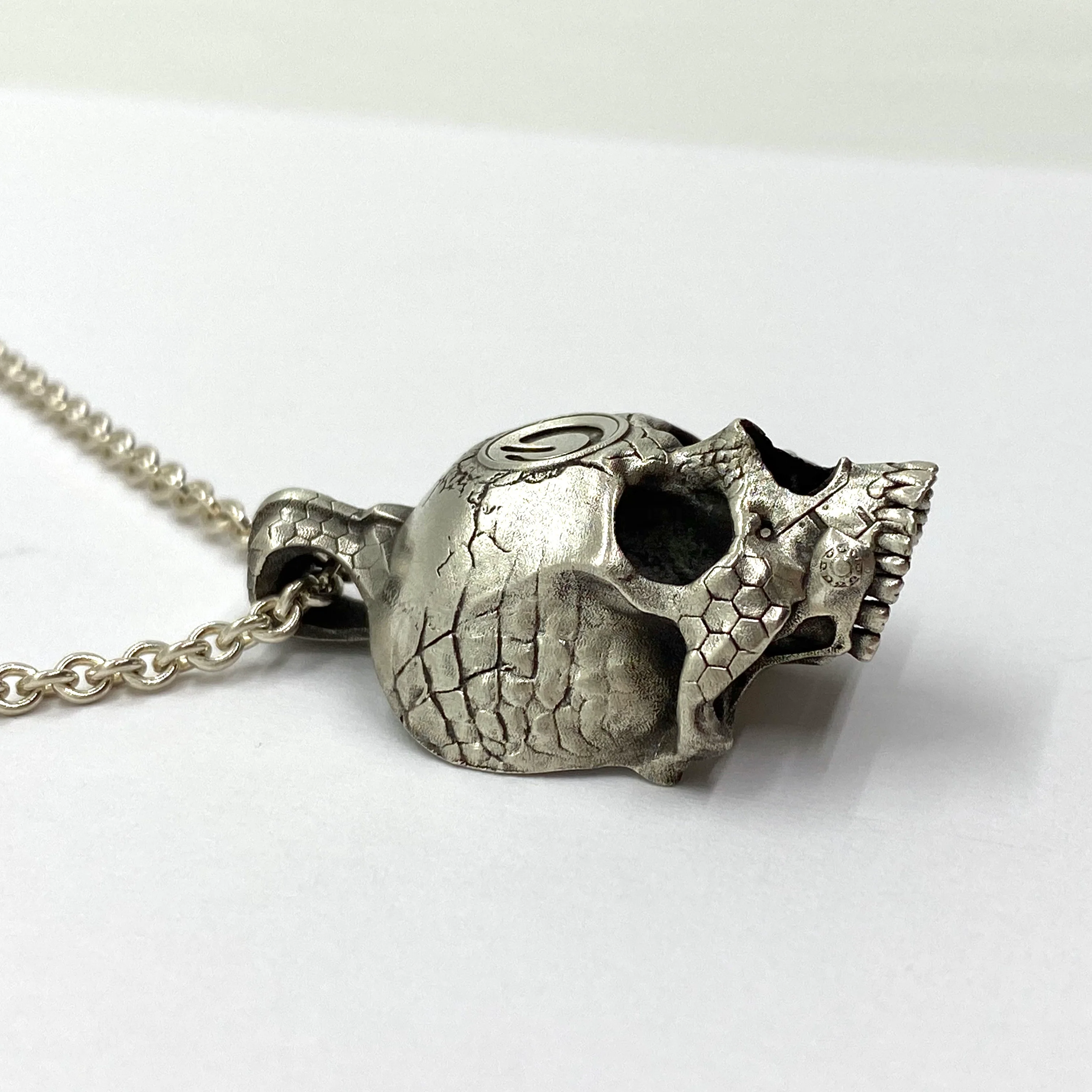 TechSkull.2 Sterling Pendant - Image 3