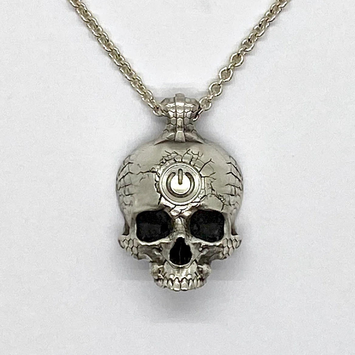 TechSkull.2 Sterling Pendant - Image 4