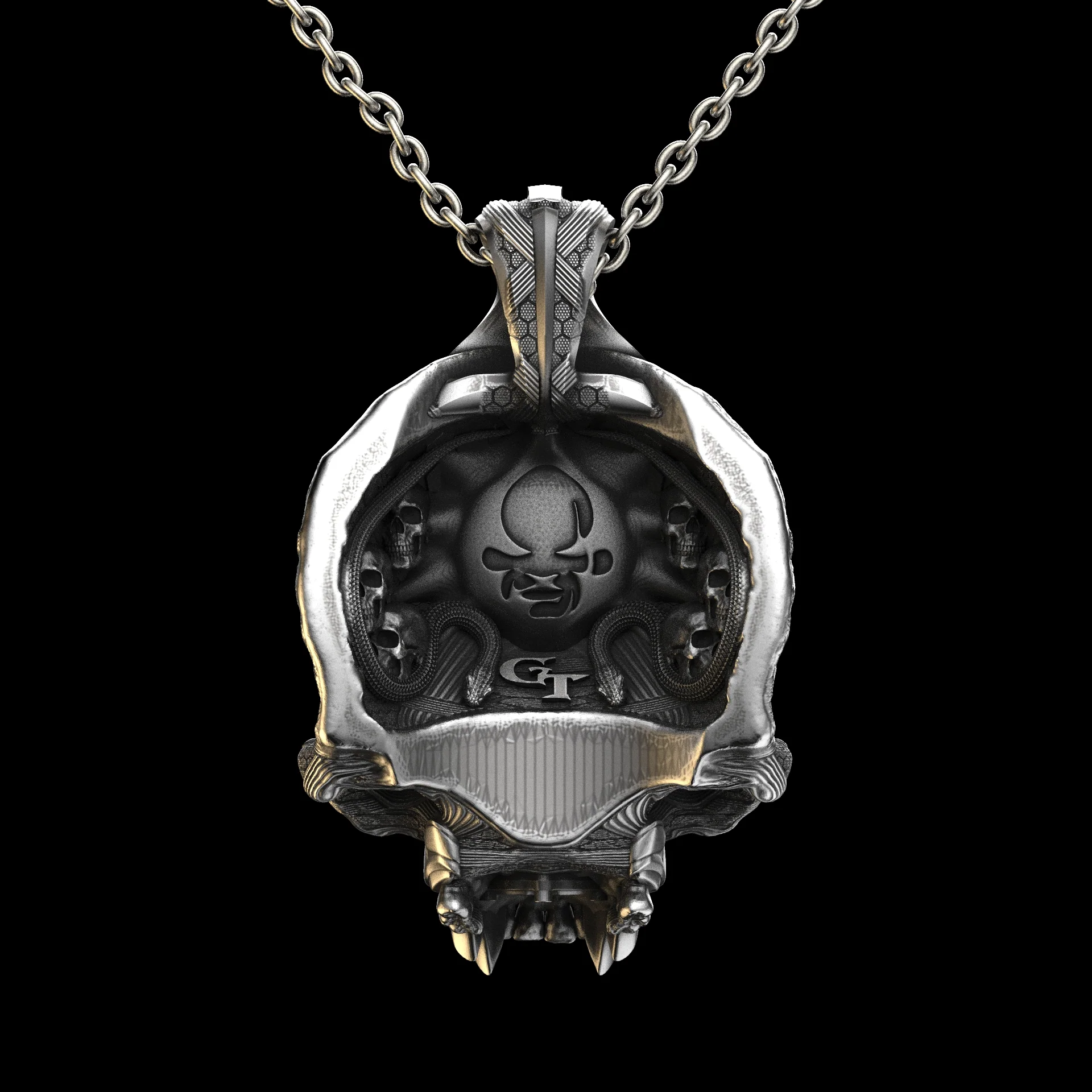 TechSkull.4 Sterling Pendant - Image 4