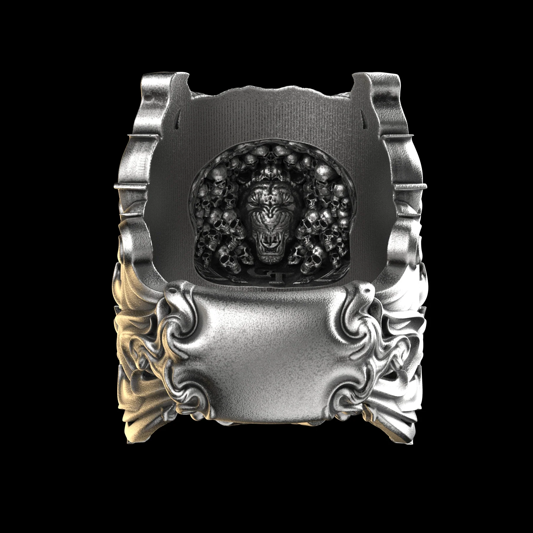 Tiger Skull Sterling Silver - Image 4