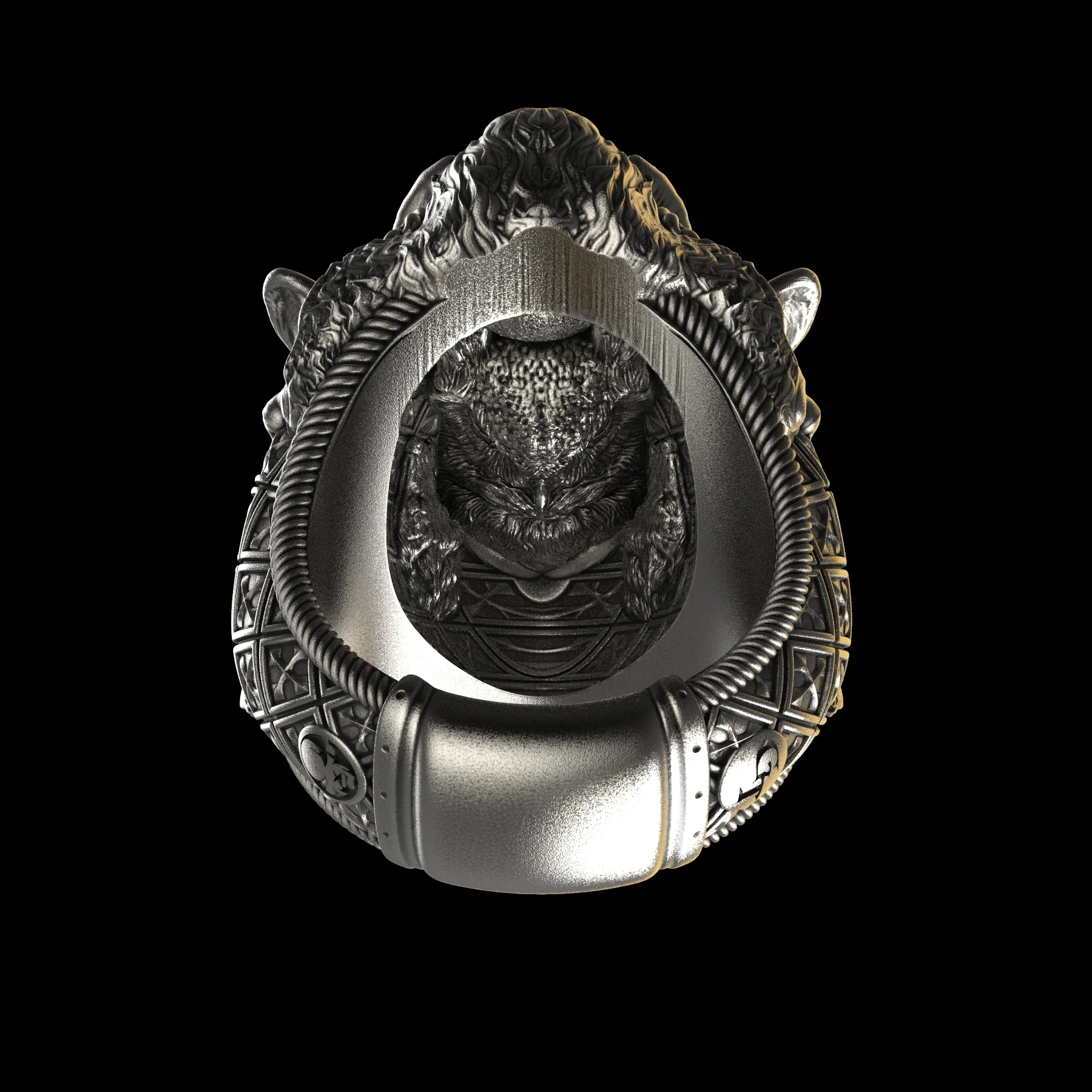 Wolf Shaman Mega Sterling Silver - Image 6