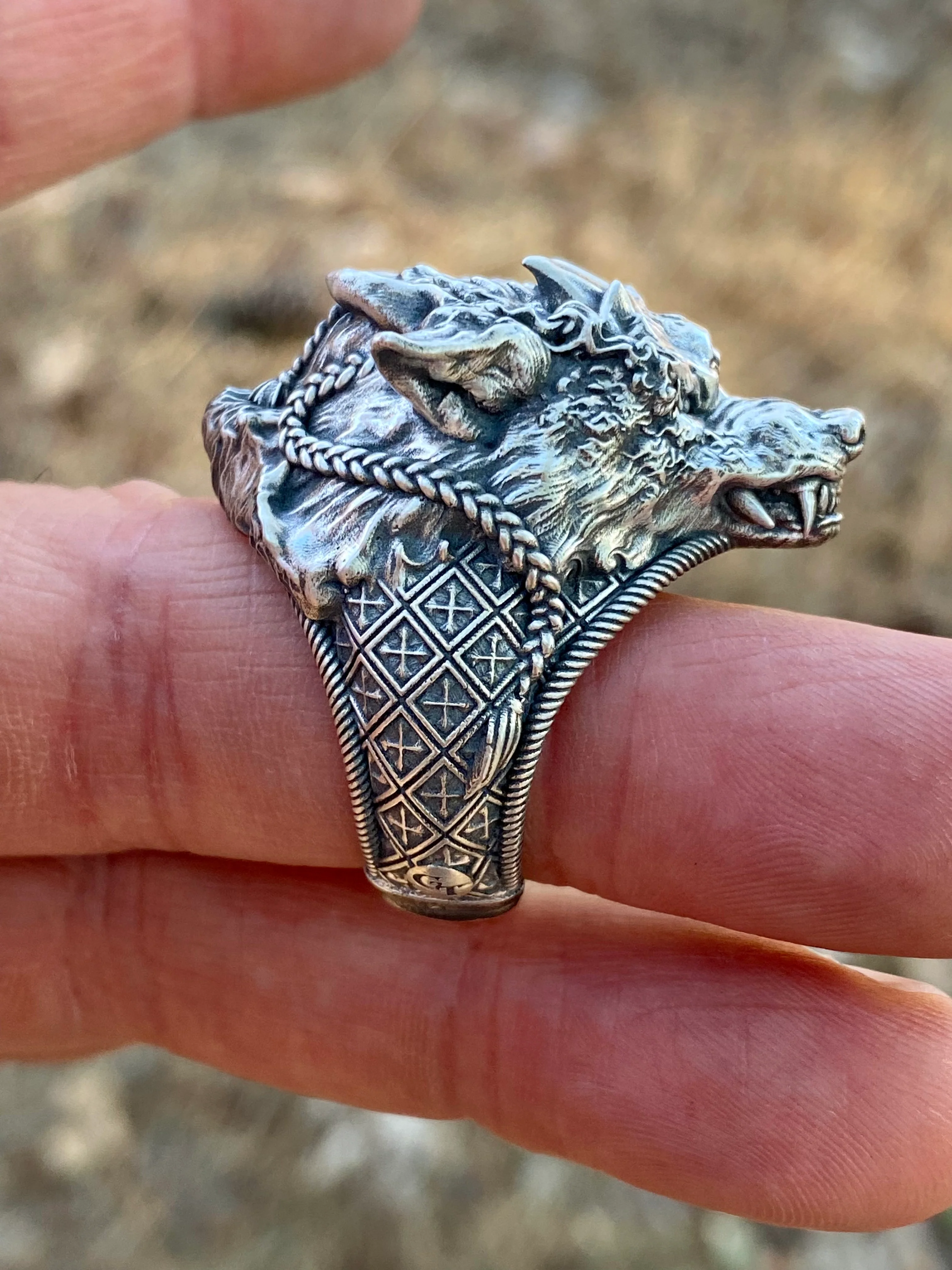 Wolf Shaman Mega Sterling Silver - Image 9